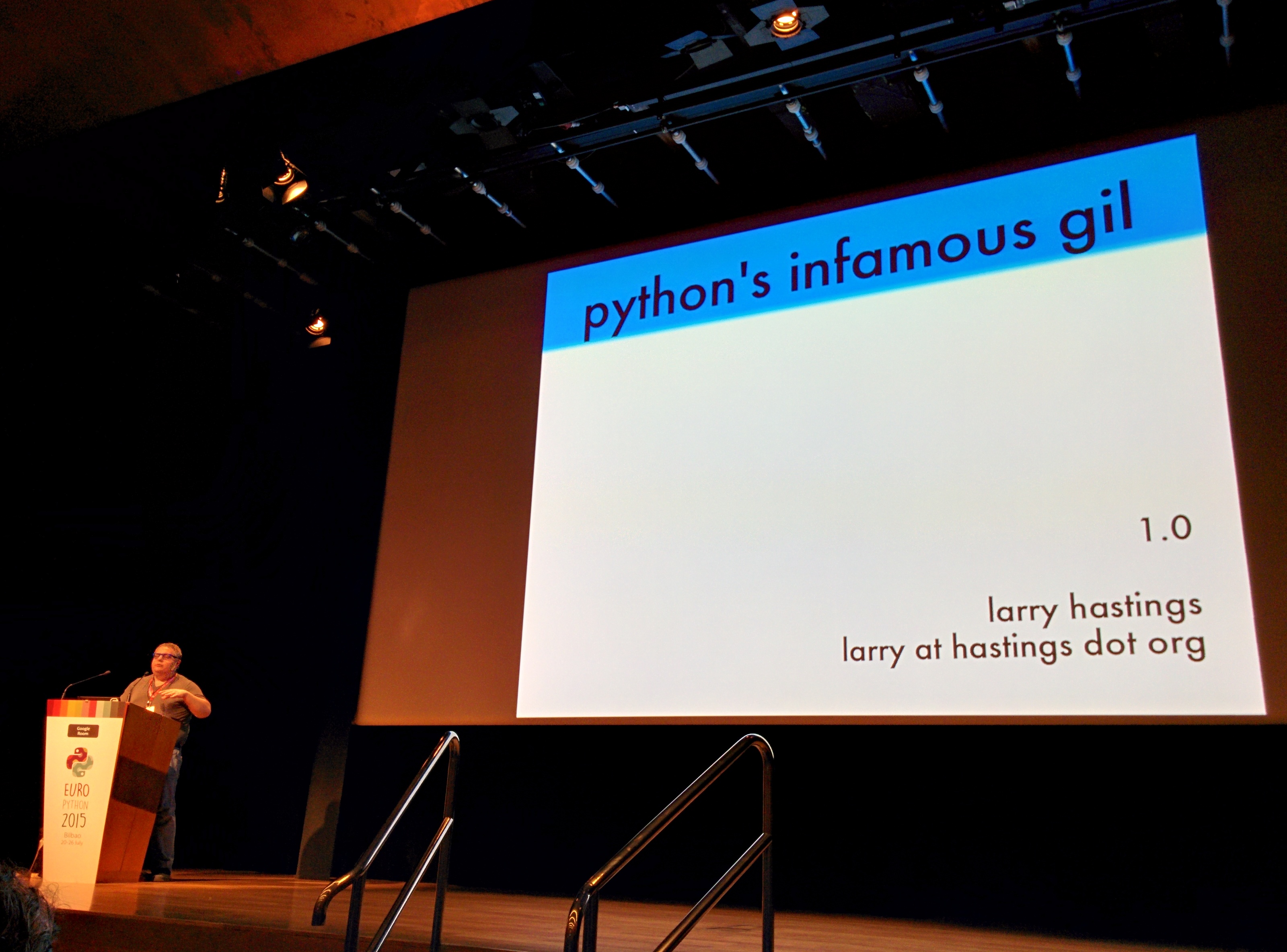 larry hastings talking about the cpython gil